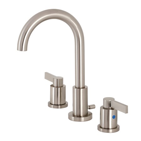 Fauceture NuvoFusion Widespread Bathroom Faucet, Brushed Nickel FSC8928NDL